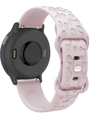 MobaxAksesuar Huawei Watch GT 6/5/4/3/2 Pro 46mm Ultimate SE Elite Kordon Leopar Desen Yumuşak Silikon Kordon