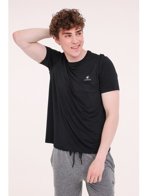 Lumberjack ML TIM 11ELG1010 5FX Siyah Erkek Kısa Kol T-Shirt