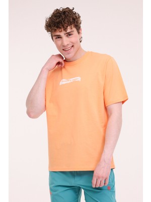 Lumberjack ML RELATE 11URB4002 5FX Turuncu Erkek Kısa Kol T-Shirt