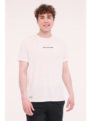 Lumberjack ml Jasper 11URB1052 5fx Beyaz Erkek Kısa Kol T-Shirt