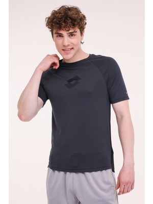 Lotto M-Beta Tee 5fx Siyah Erkek Kısa Kol T-Shirt