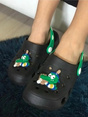 Erkek Çocuk Cros, Bahçe, Plaj, Havuz ve Günlük Çocuk Terlik Sandalet