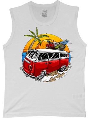 Erkek Kolsuz Tişört Dijital Baskılı