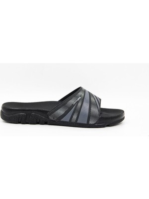 Ceyo Napoli-8 Erkek Terlik - Siyah