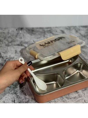 Çelik Lunch Box Yalıtımlı Beslenme Kabı- Saklama Kabı - Yemek Taşıma Kabı - Paslanmaz.bpa Içermez