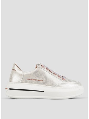 Alexander Smith Beyaz - Gümüş Kadın Sneaker ASBBLSW1888SLV