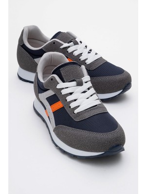 Anorak Bağcıklı  Kadın Spor Ayakkabı Laci Buz Oranj