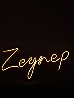 Kişiye Özel Neon LED Yazı – Pleksi Üzeri El Yapımı Işıklı Dekor (Minimum 3 Harf)