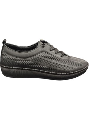 Punto 621204Z Iç Dış  Deri Ortopedik Taban Günlük Kadın Casual Ayakkabı