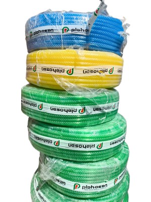 Plahosan 1/2 Örgülü Sera Soft Bahçe Hortumu 1/2"