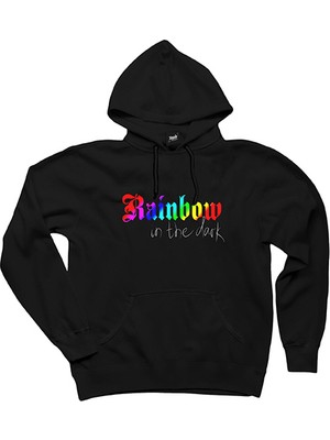 Dio Rainbow In The Dark Siyah Kapşonlu Sweatshirt Hoodie