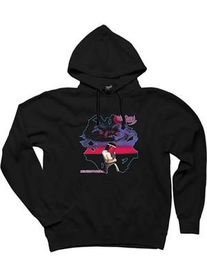Sepultura Schizophrenia Siyah Kapşonlu Sweatshirt Hoodie