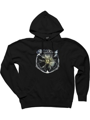 Nightwish The Crow The Owl Siyah Kapşonlu Sweatshirt Hoodie