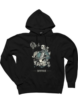 Opeth Katatonia Siyah Kapşonlu Sweatshirt Hoodie