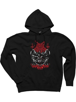 Dark Funeral Tour Siyah Kapşonlu Sweatshirt Hoodie