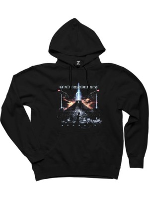 Hypocrisy Worship Siyah Kapşonlu Sweatshirt Hoodie