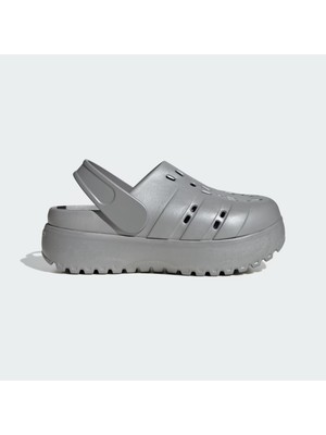 adidas Kadın  Gümüş  Terlik ADILETTE CLOG PLATFORM JQ9879