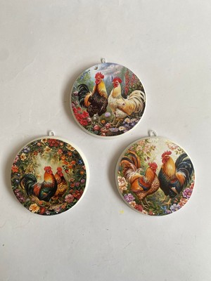 Mutfak Temalı 3lü Duvar Süsü