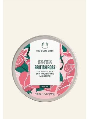The Body Shop British Rose Body Butter Vücut Nemlendiricisi 200ML