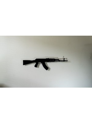 AK47 Tablo Duvar Tasarımı Gaming Konsepti