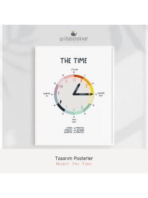 The Tıme - Poster Baskı