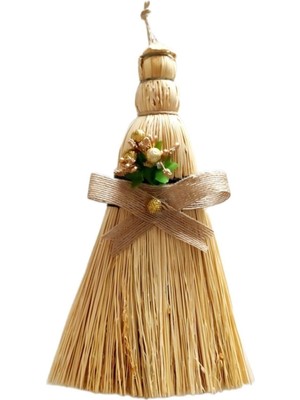 Çiçekli Dekoratif Süpürge