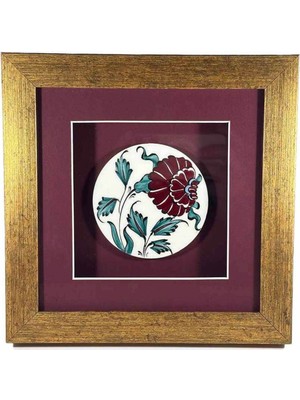 Yeni Iş Hediyesi, Bereketin Simgesi Nar Motifli Iznik Çinili Plaket