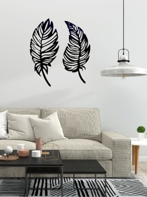 Yaprak Silüetleri Duvar Süsü