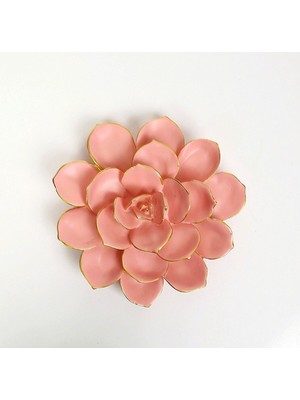 Polyester Duvar Dekoru Çiçek 20CM