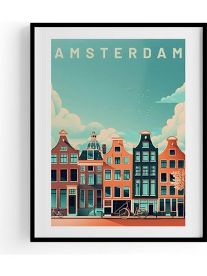 Amsterdam | Şehir Posteri