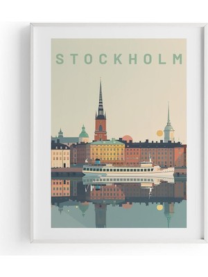 Stockholm | Şehir Posteri