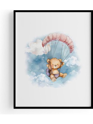 Flying Bear | Çocuk Odası Tablo