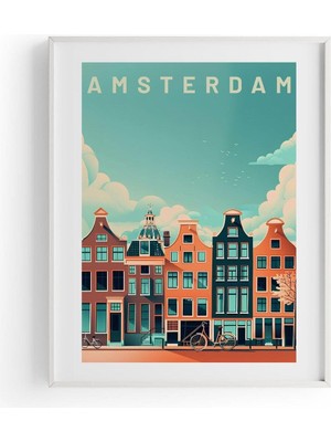 Amsterdam | Şehir Posteri