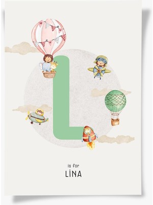 Baby Girl Letter | Çocuk Odası Tablo