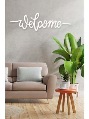 Welcome Metal Tablo