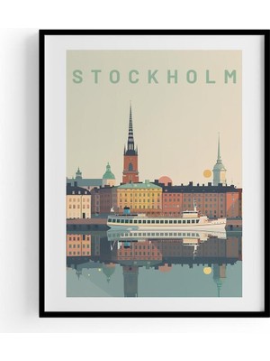 Stockholm | Şehir Posteri