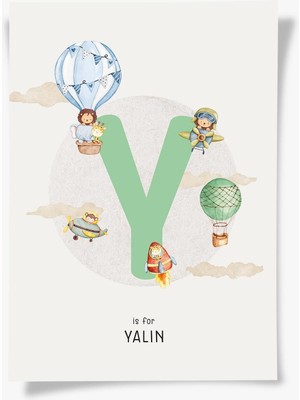 Baby Boy Letter | Çocuk Odası Tablo