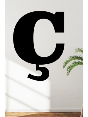 Tamamlanabilir Duvar Yazısı - Isim Yazmak Için Lazer Kesim Ahşap Harf