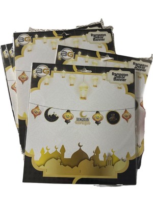 Ramazan Dekor Banner Hoş Geldin Ramazan