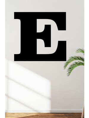 Tamamlanabilir Duvar Yazısı - Isim Yazmak Için Lazer Kesim Ahşap Harf