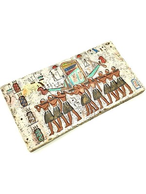 Antik Mısır Kabartmalı Duvar Plaketi