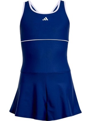 adidas Unisex Çocuk  Mavi  Mayo SWIM DRESS G A JC5268