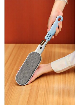 Vekorr 4 Işlevli Tüy Toplama Fırçası Evcil Hayvan Koltuk Elbise Tüy Toz Toplayıcı Pratik Temizleme Tarağı