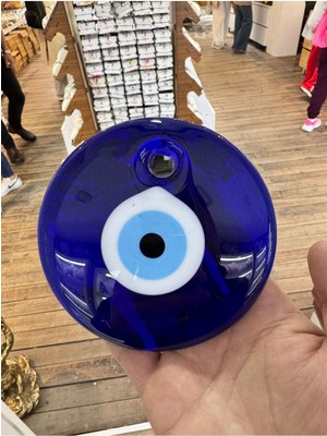 15 cm Nazarboncuğu Cam