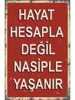 Ahşap Poster "retro Ahşap Poster" Mobilya