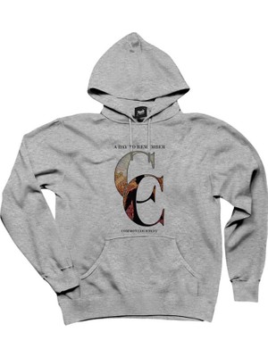 A Day Remember Common Courtesy Gri Kapşonlu Sweatshirt Hoodie