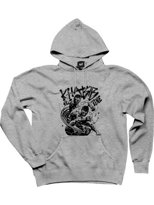 Khabib Nurmagomedov Ufc Classic Gri Kapşonlu Sweatshirt Hoodie