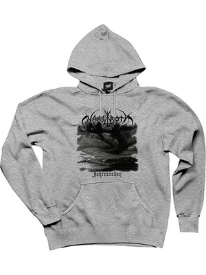 Nargaroth Jahreszeiten Gri Kapşonlu Sweatshirt Hoodie