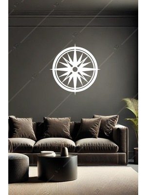 Pusula Ahşap Duvar Dekorasyonu Ahşap Tablo