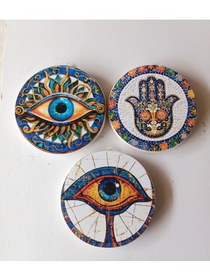 Nazarlık Temalı 3 Lü Duvar Süsü